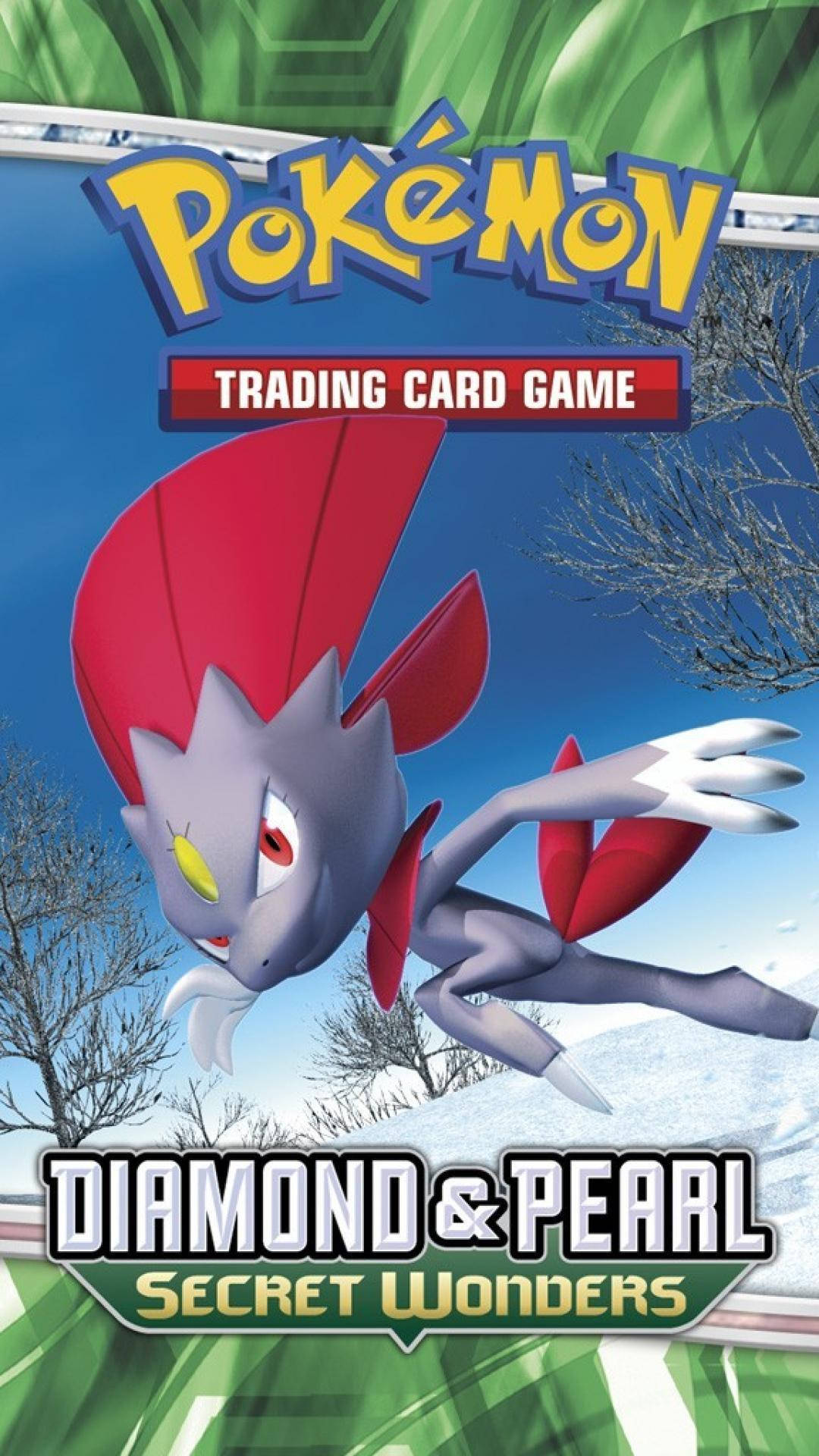Карты Weavile Diamond and Pearl Шпалери