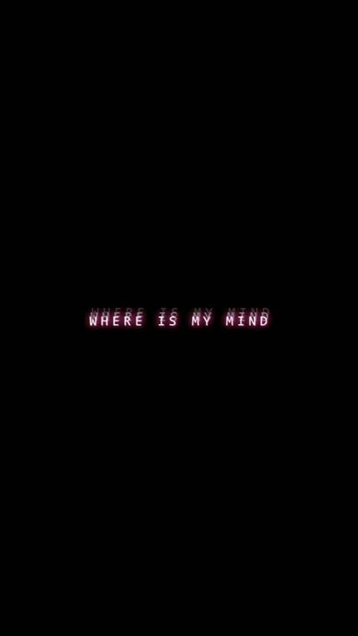Глітч-графіка Where Is My Mind Шпалери
