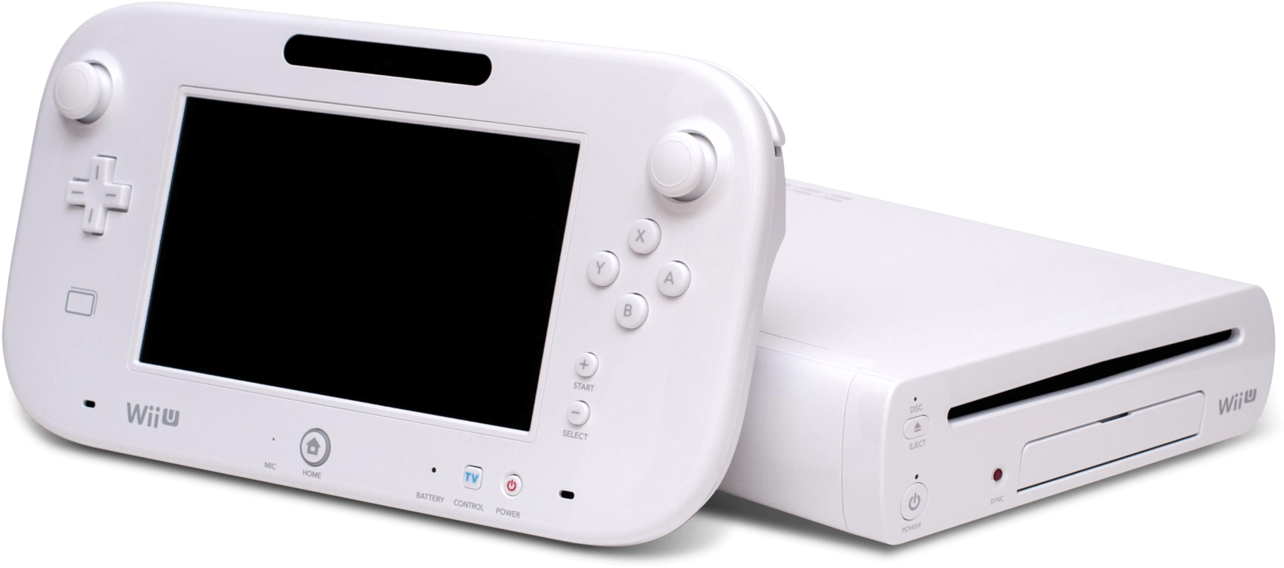 Біла консоль Wii U та геймпад Шпалери
