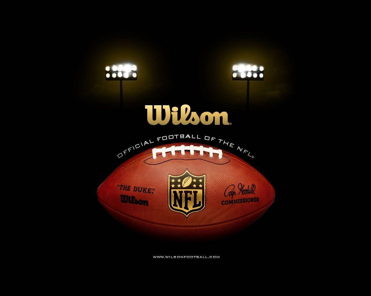 Wilson — офіційний м'яч для американського футбола NFL Шпалери
