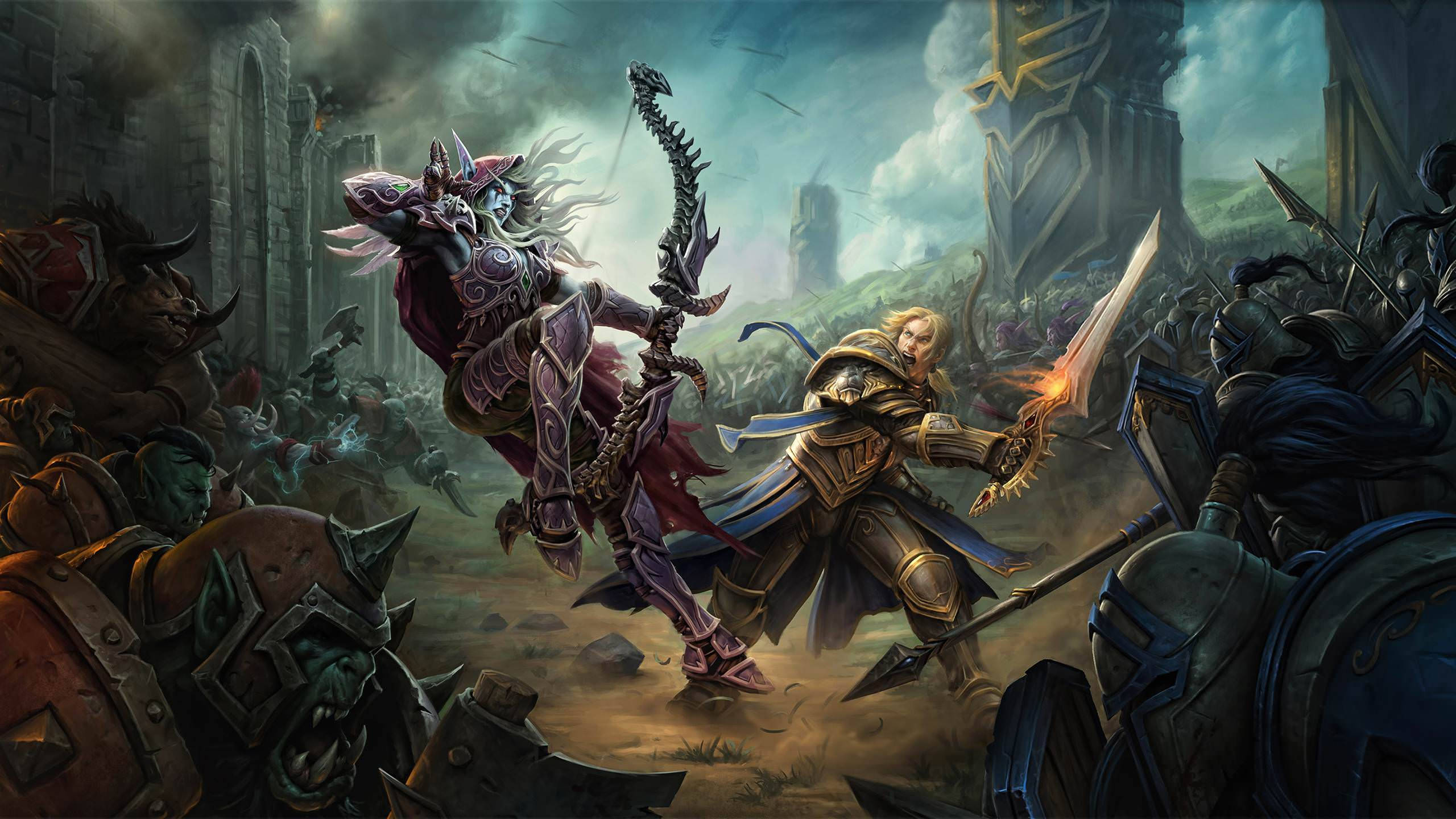 World of Warcraft 1440p для ігор Шпалери