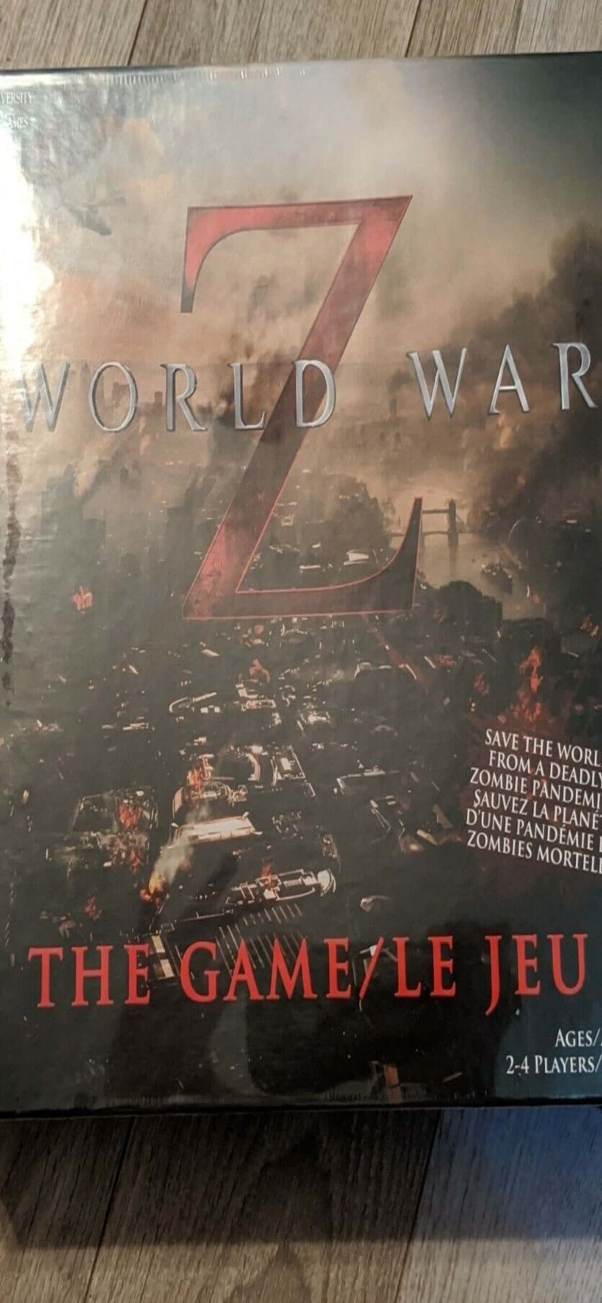 Темна сцена World War Z на екрані iPhone XS Max Шпалери