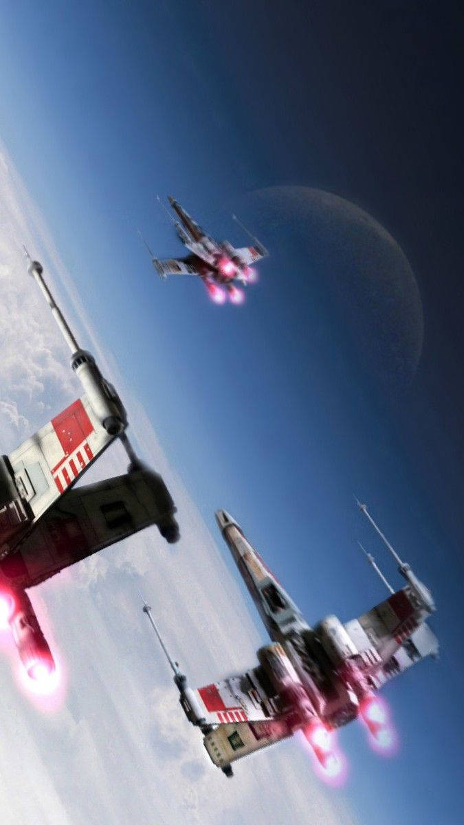 X-Wings Star Wars для телефону Шпалери