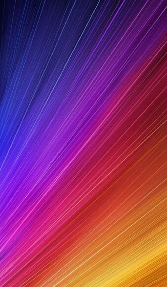 Стильний смартфон Xiaomi на яскравому фону Шпалери