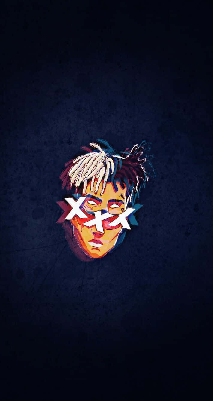 XXXTentacion Bad з глітч-ефектом Шпалери