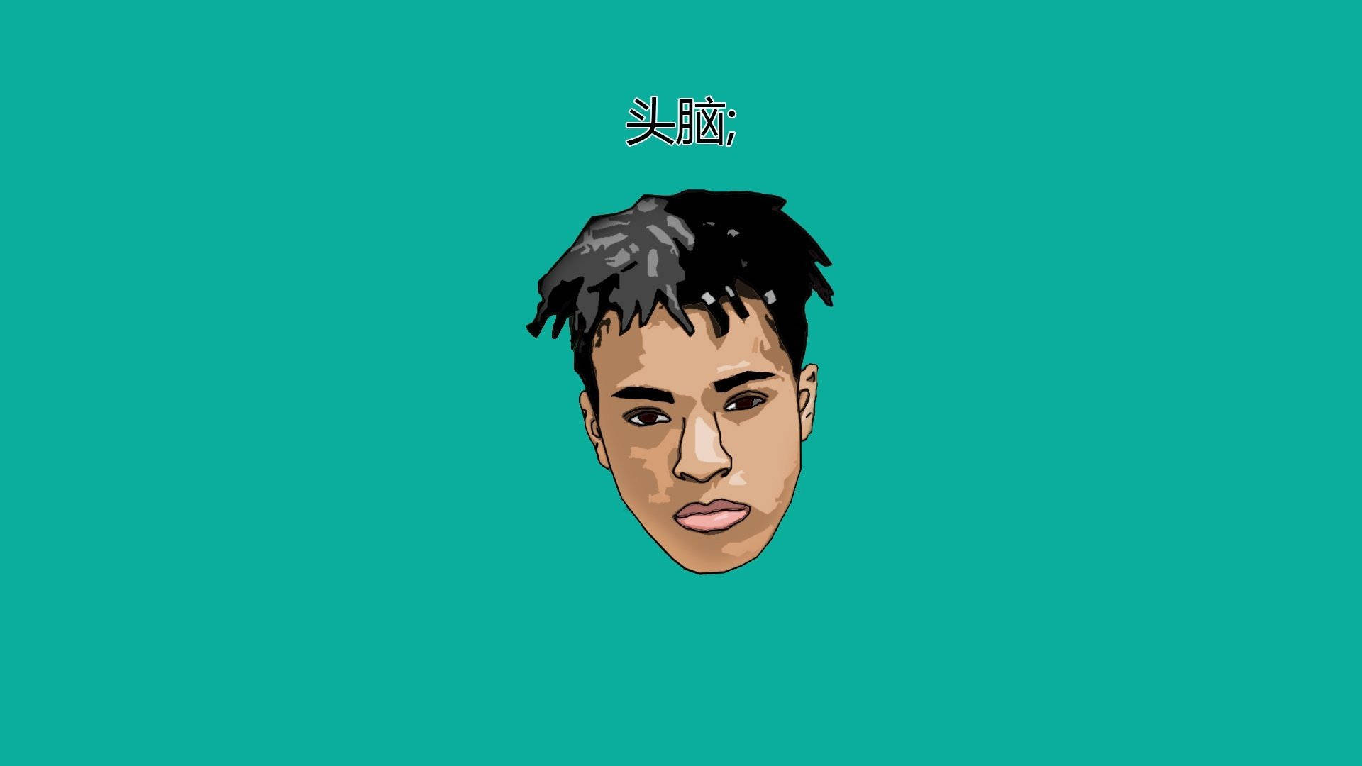 Аніме-портрет репера XXXTentacion Шпалери