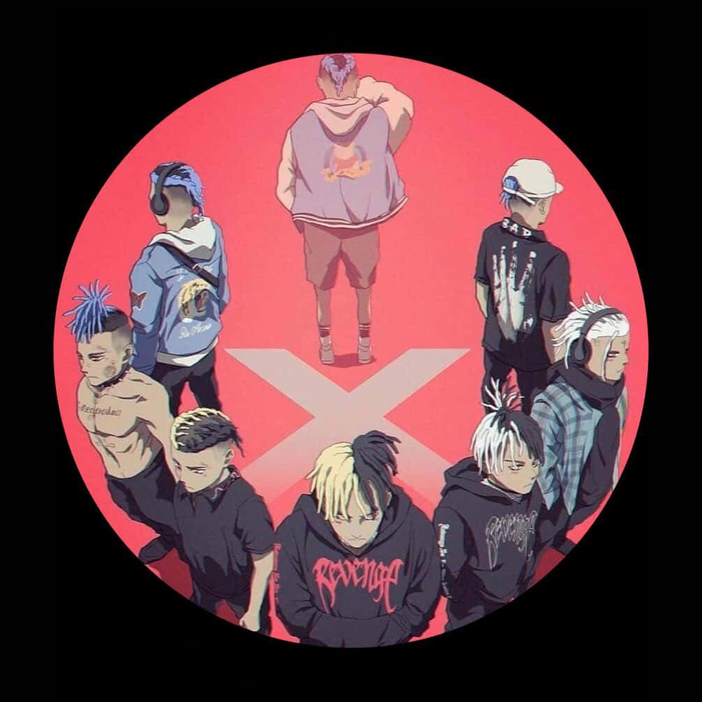 Xxxtentacion PFP Стиль Шпалери