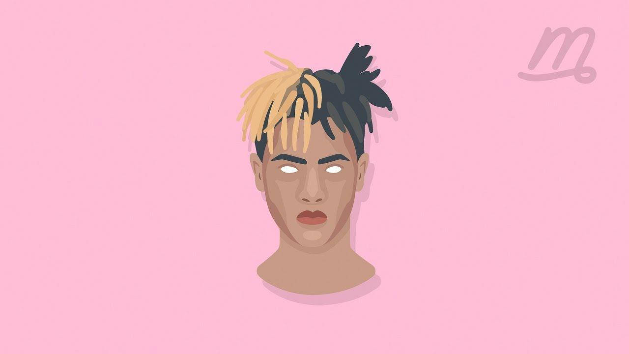 Xxxtentacion Аніме Рожеве Мистецтво Шпалери