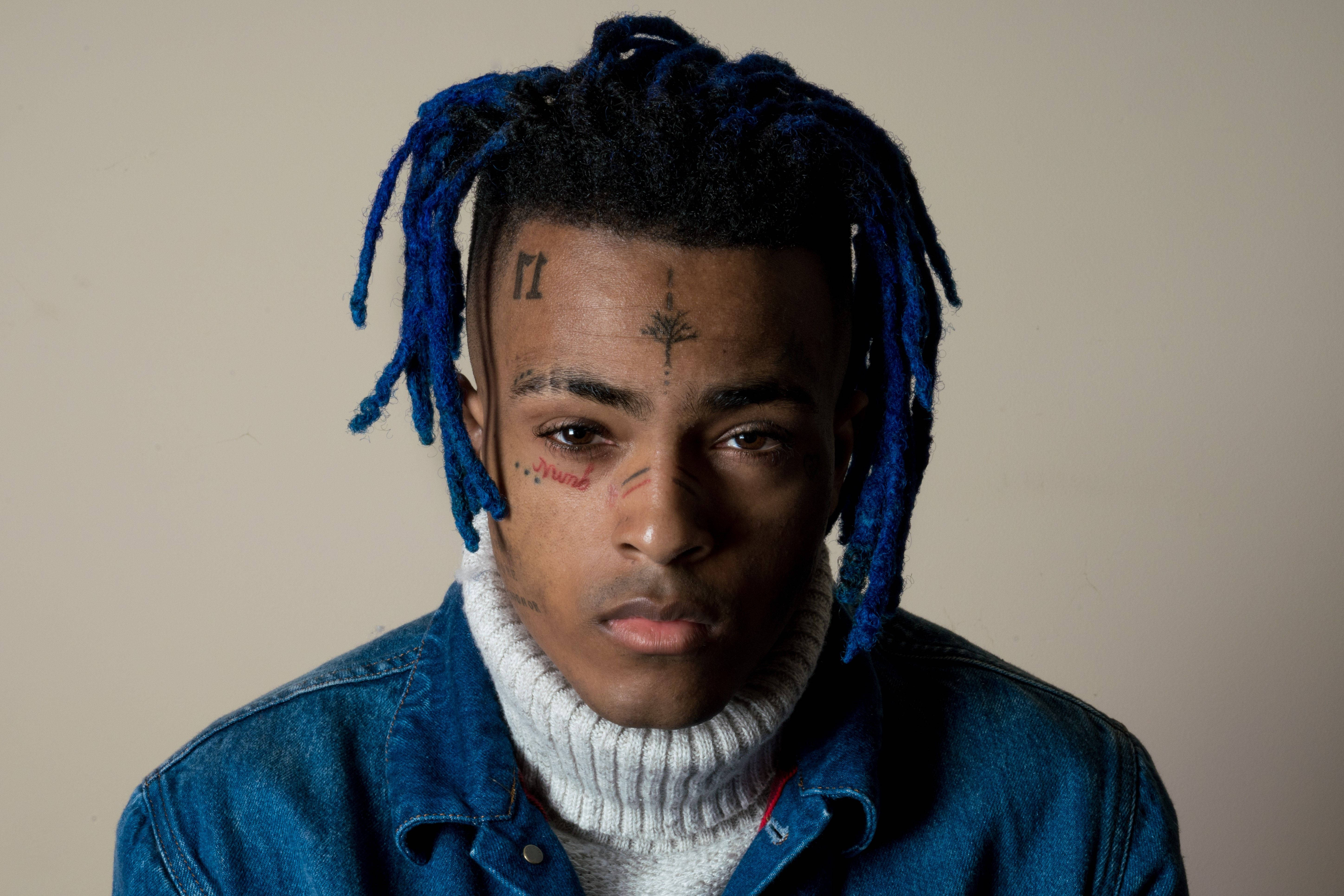 Xxxtentacion аніме татуювання на лобі Шпалери