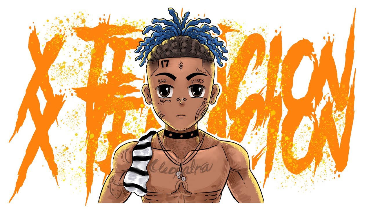 Xxxtentacion Аніме Креативне Мистецтво Шпалери