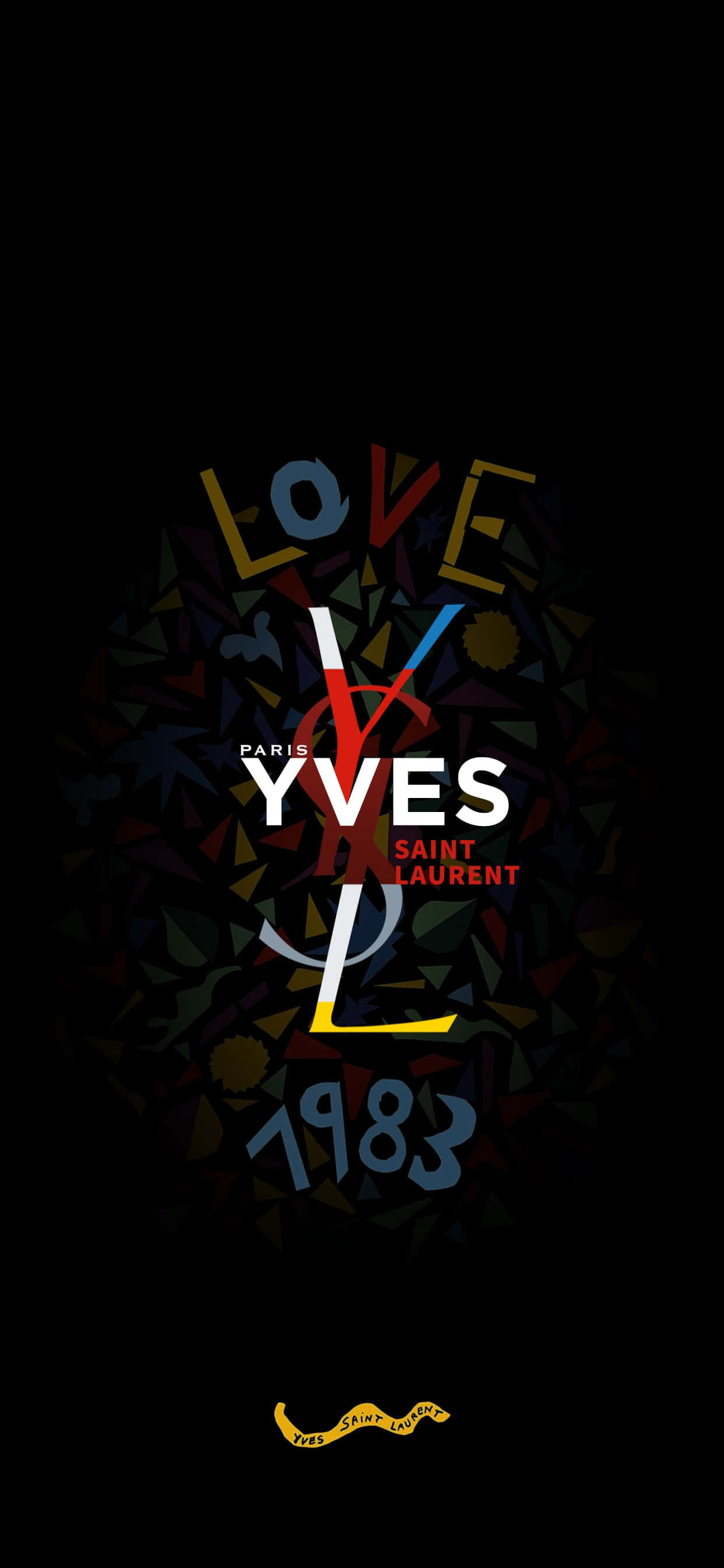 Станьте свідетелем прівлекательності Yves Saint Laurent, іконіческого модного дома. Шпалери