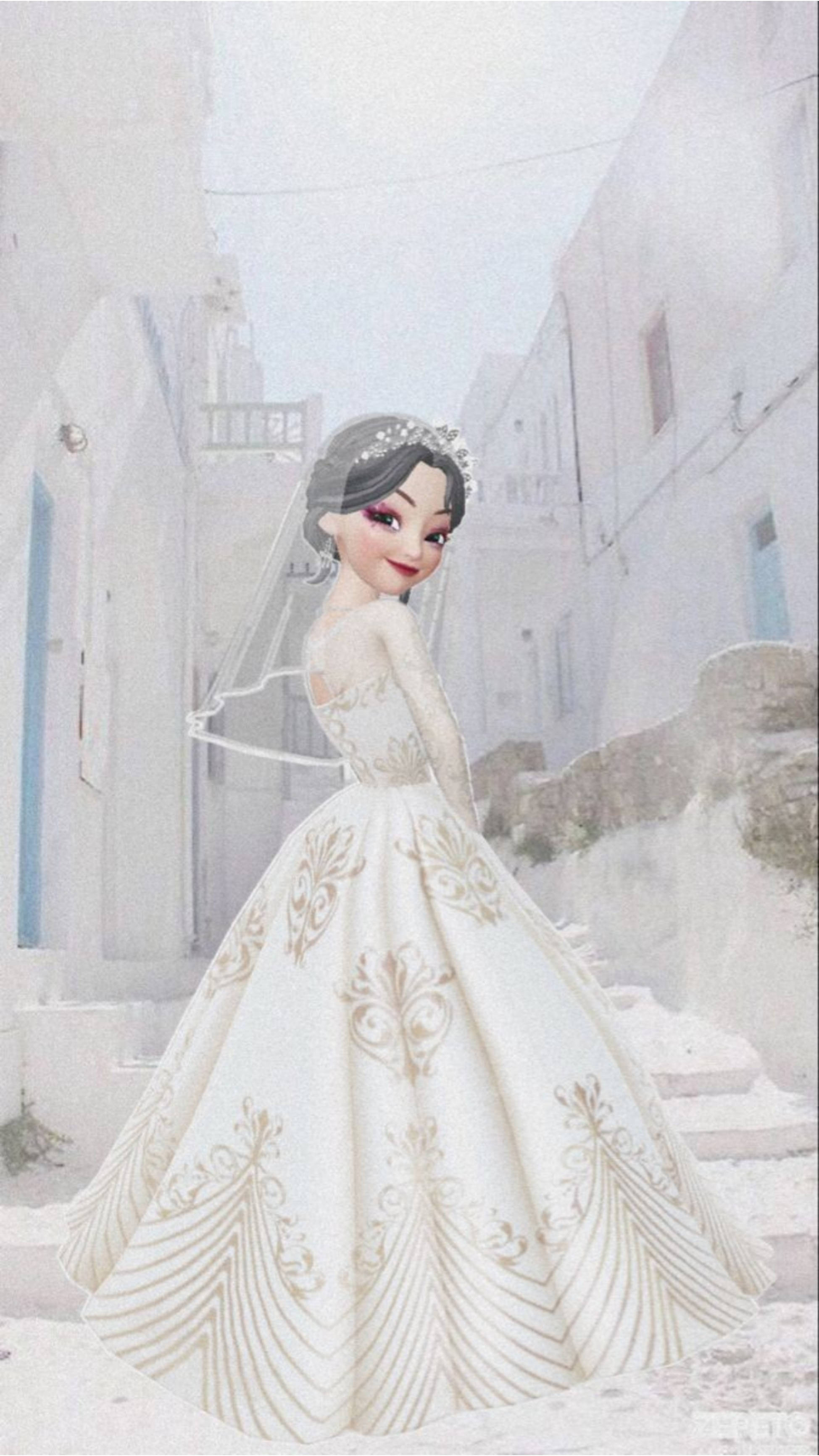 Zepeto Красива Наречена Шпалери