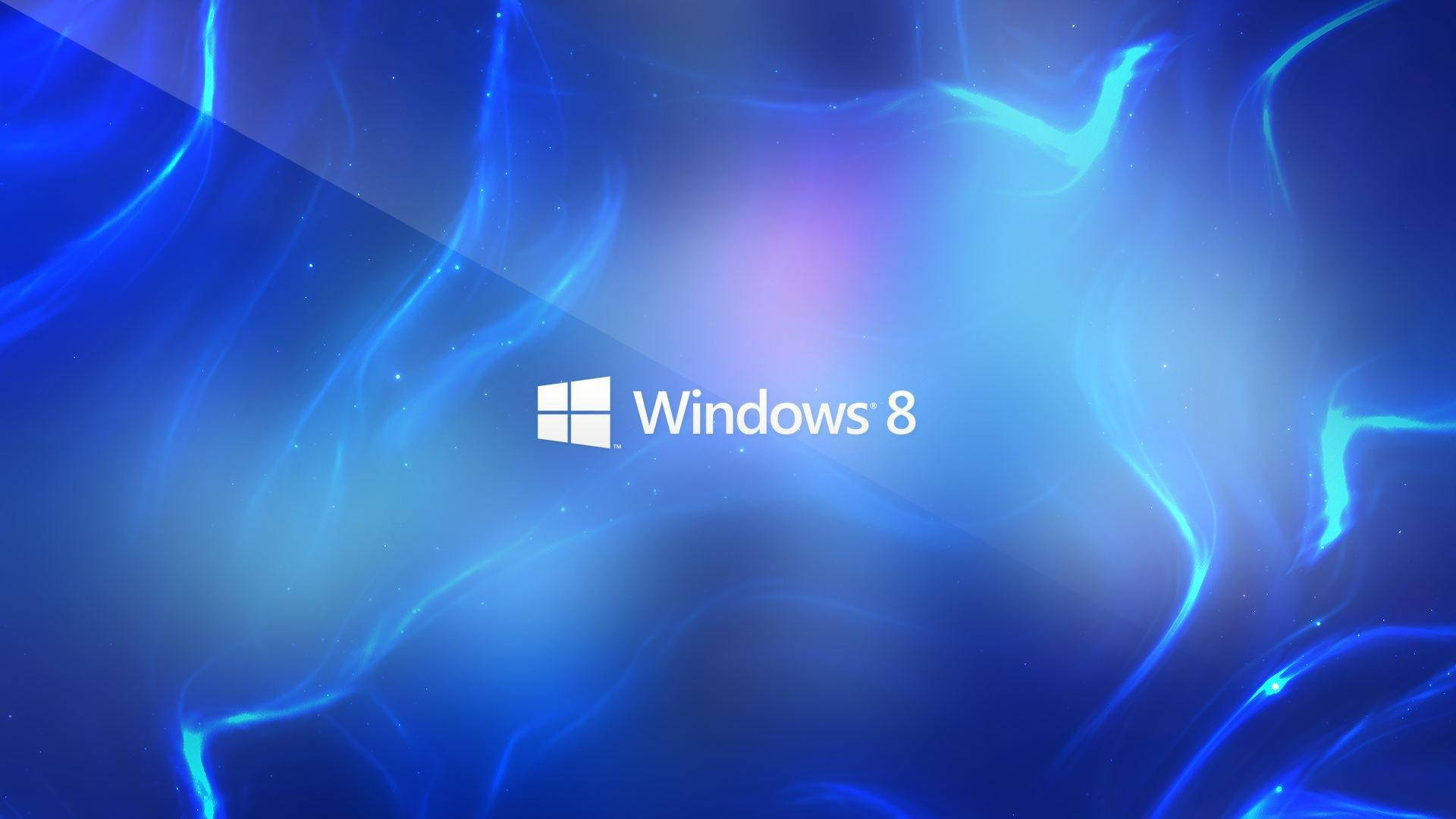 Абстрактні світлові лінії Windows 8 фон Шпалери
