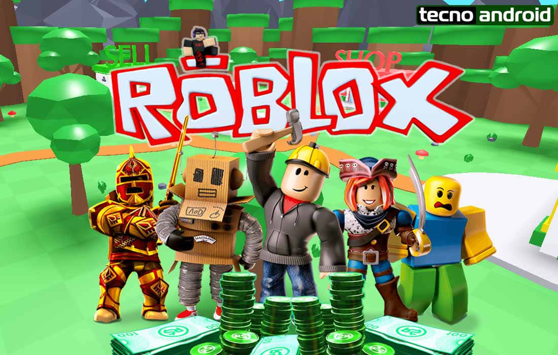 Аватари Roblox у лісі Шпалери