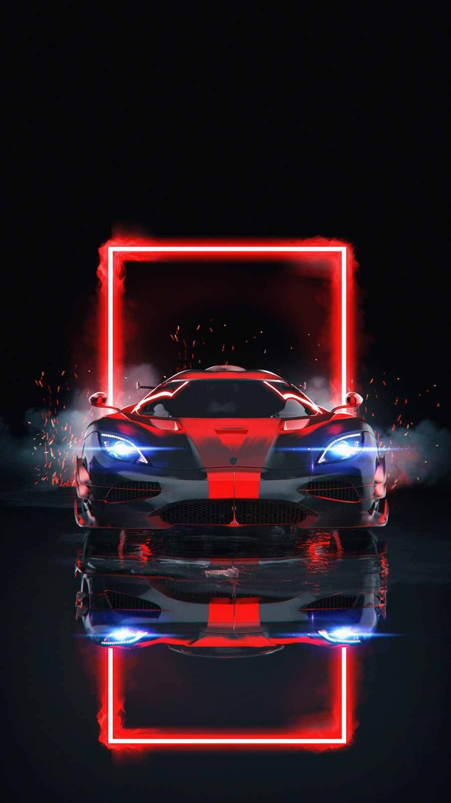 Автомобіль Koenigsegg One:1 для iPhone Шпалери