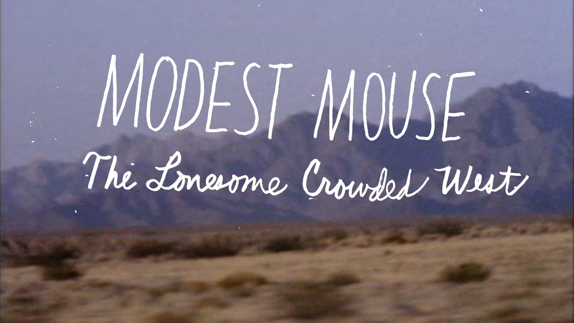 Акцент на альбомі Modest Mouse - The Lonesome Crowded West Шпалери