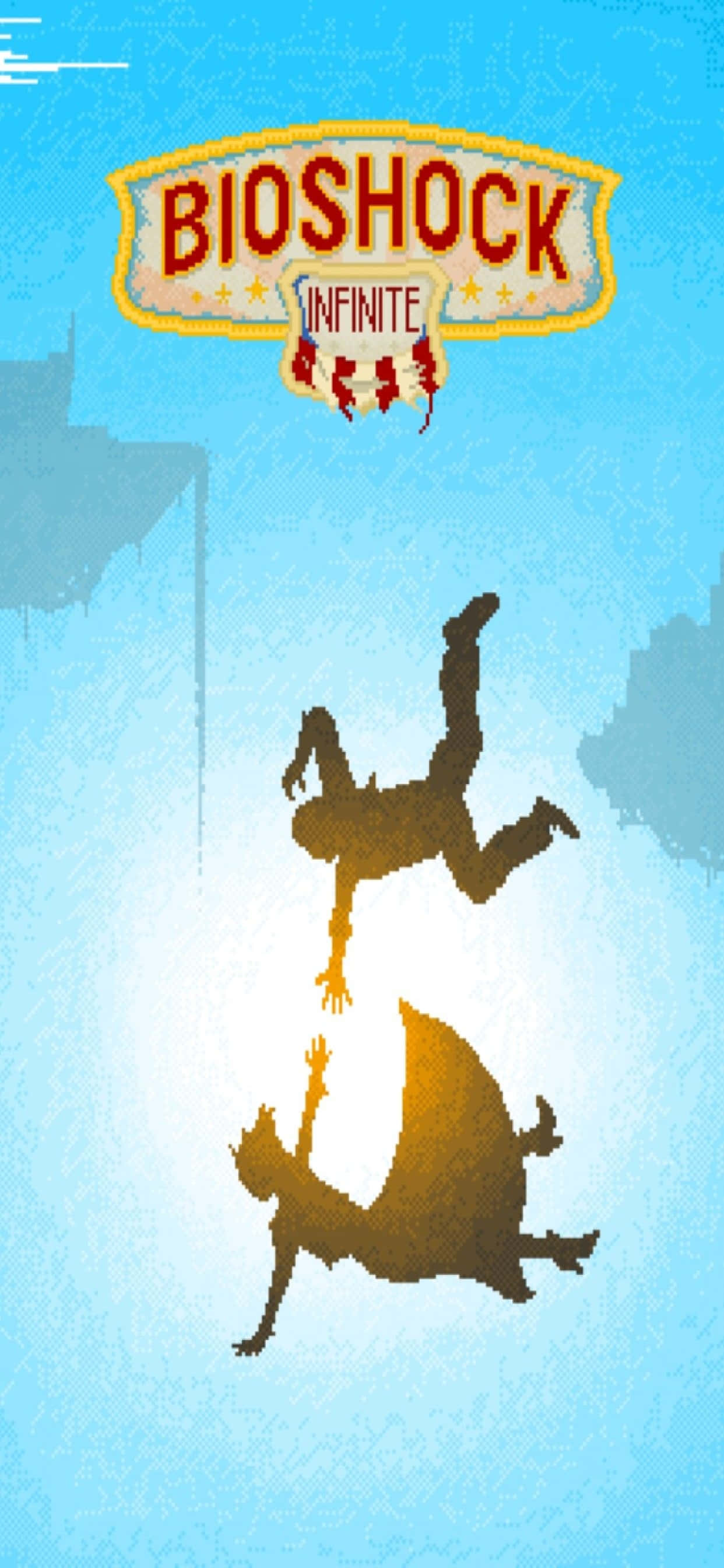 Анимированный iPhone Xs Max Bioshock Infinite Background Шпалери