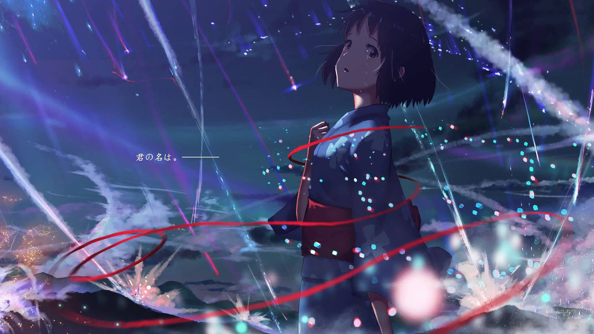 Шпалери Аніме Лайв Міцуха — Аніме жива гіфка Шпалери
