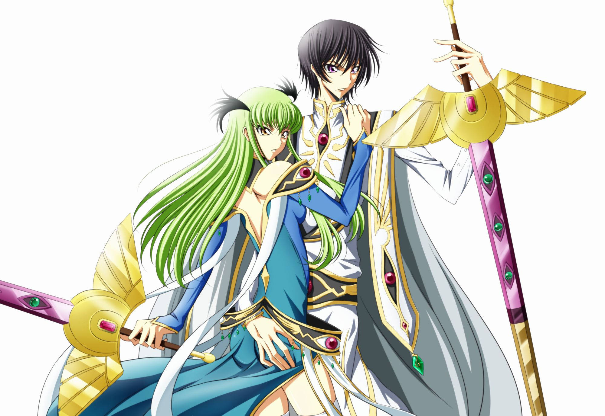 Аніме пара Code Geass Шпалери