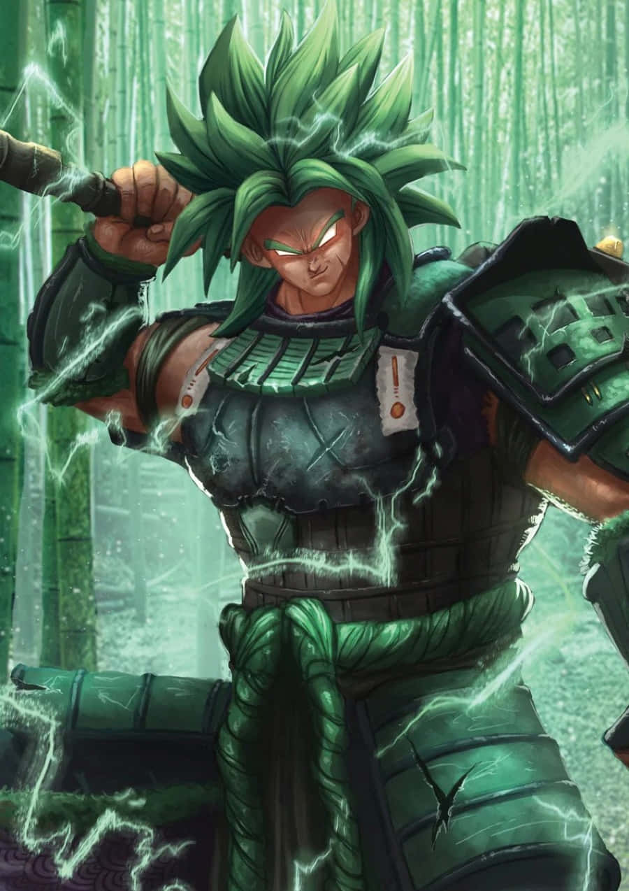Бардок і Джин, батько та мати Ґоку, з фільму «Dragon Ball Super Broly» Шпалери