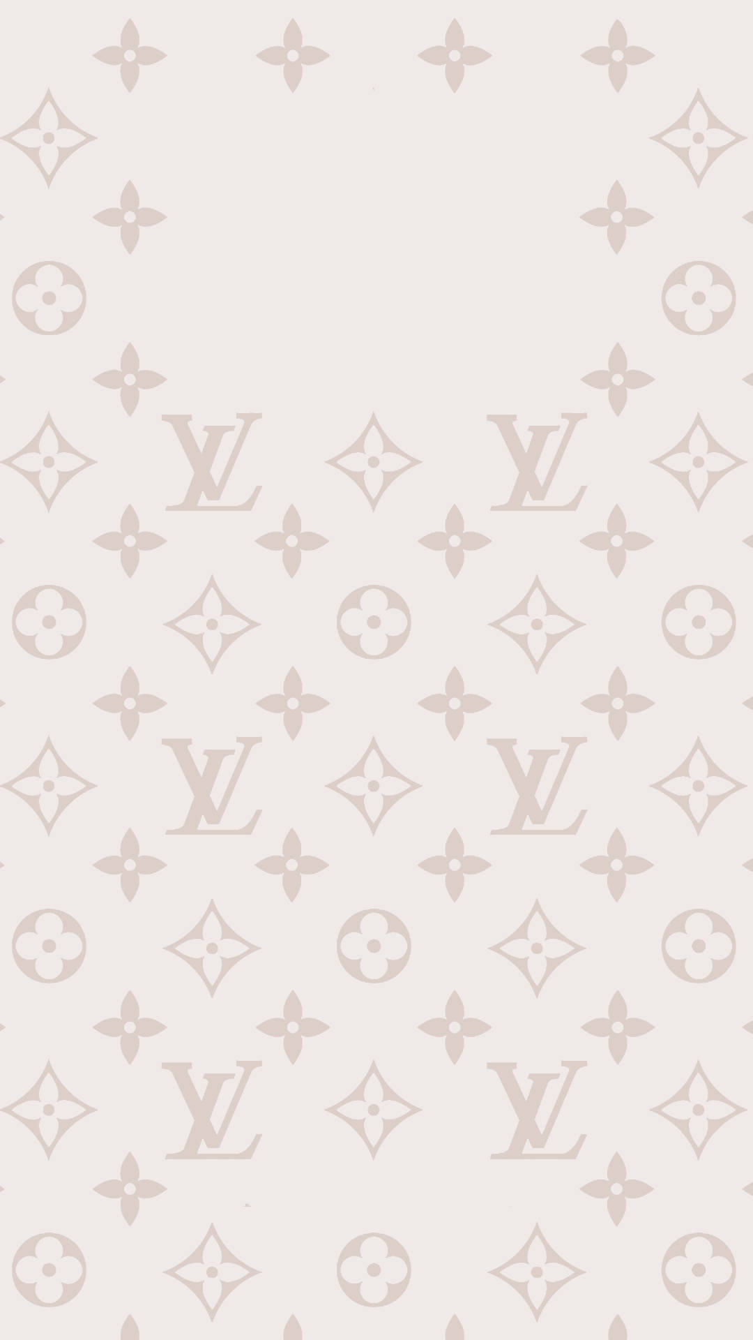 Бежевий естетичний телефон Louis Vuitton