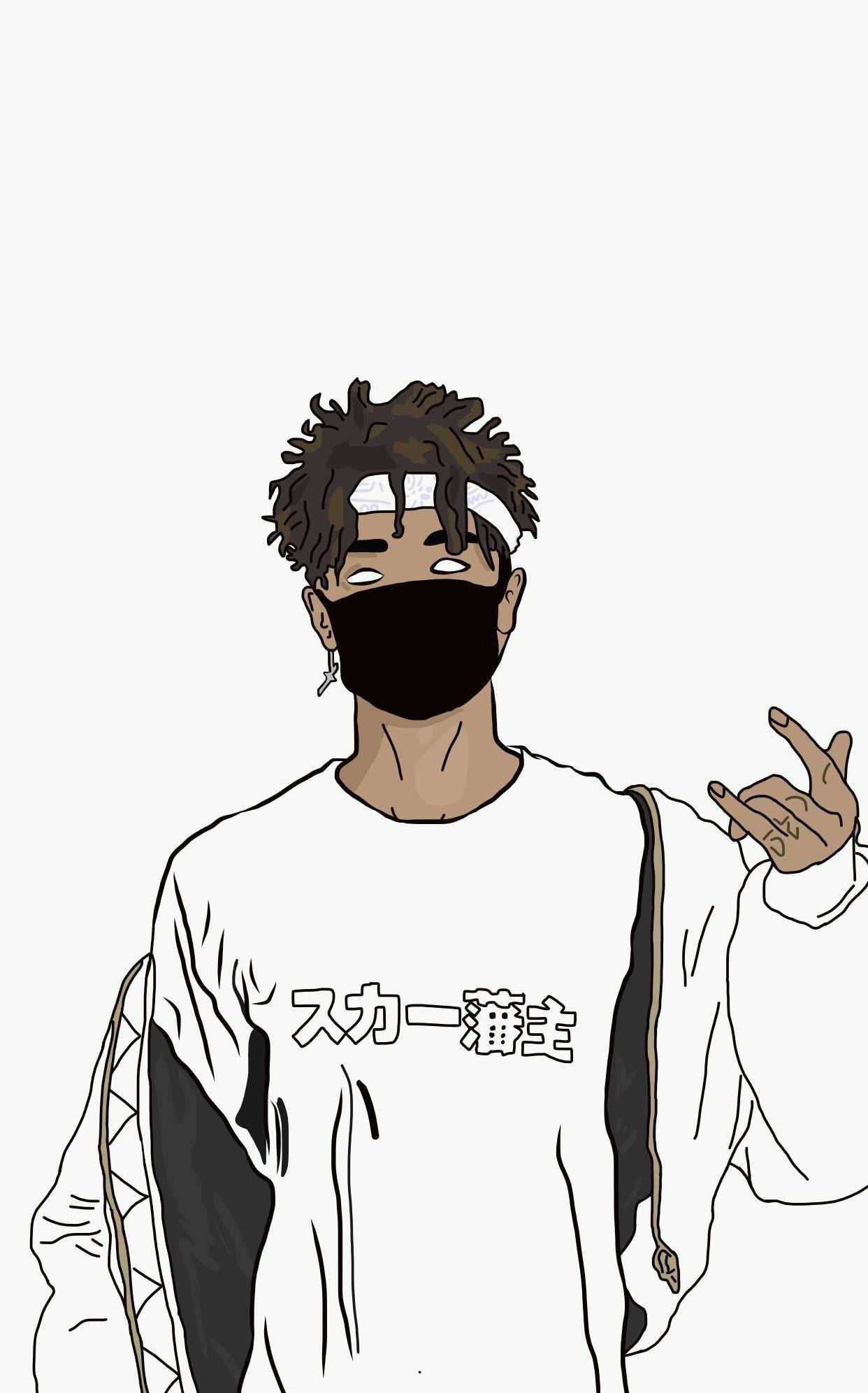 Scarlxrd White Aesthetic Шпалери