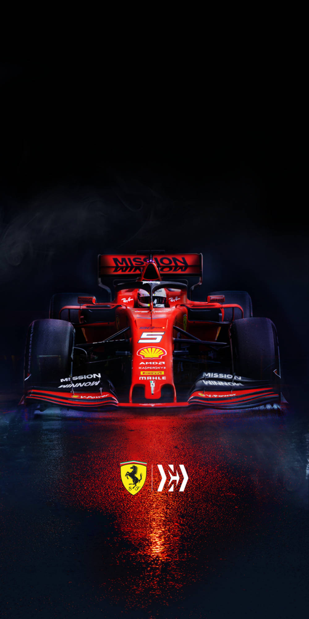 Болід Формули-1 Ferrari iPhone Шпалери