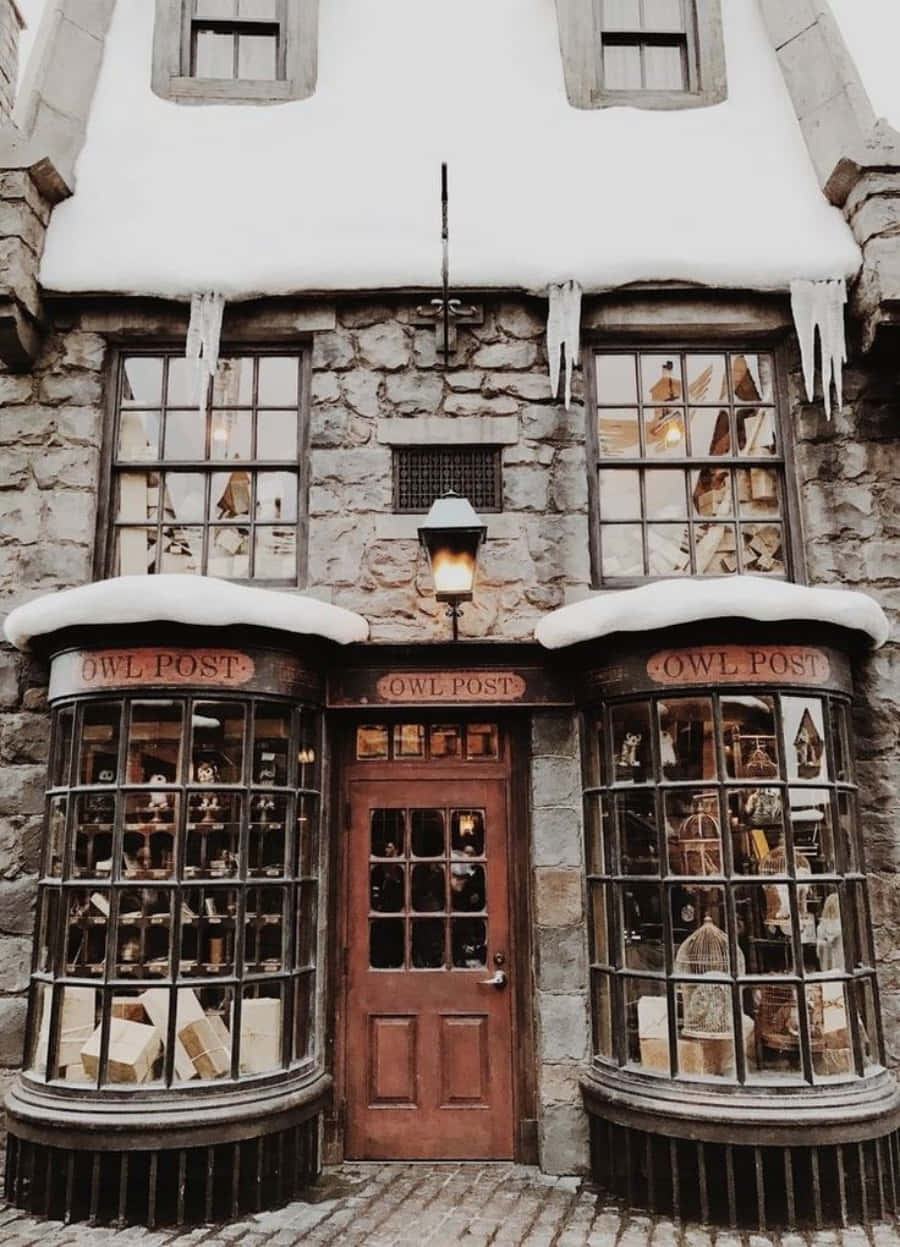будинок Гаррі Поттера в будинку Гаррі Поттера Шпалери