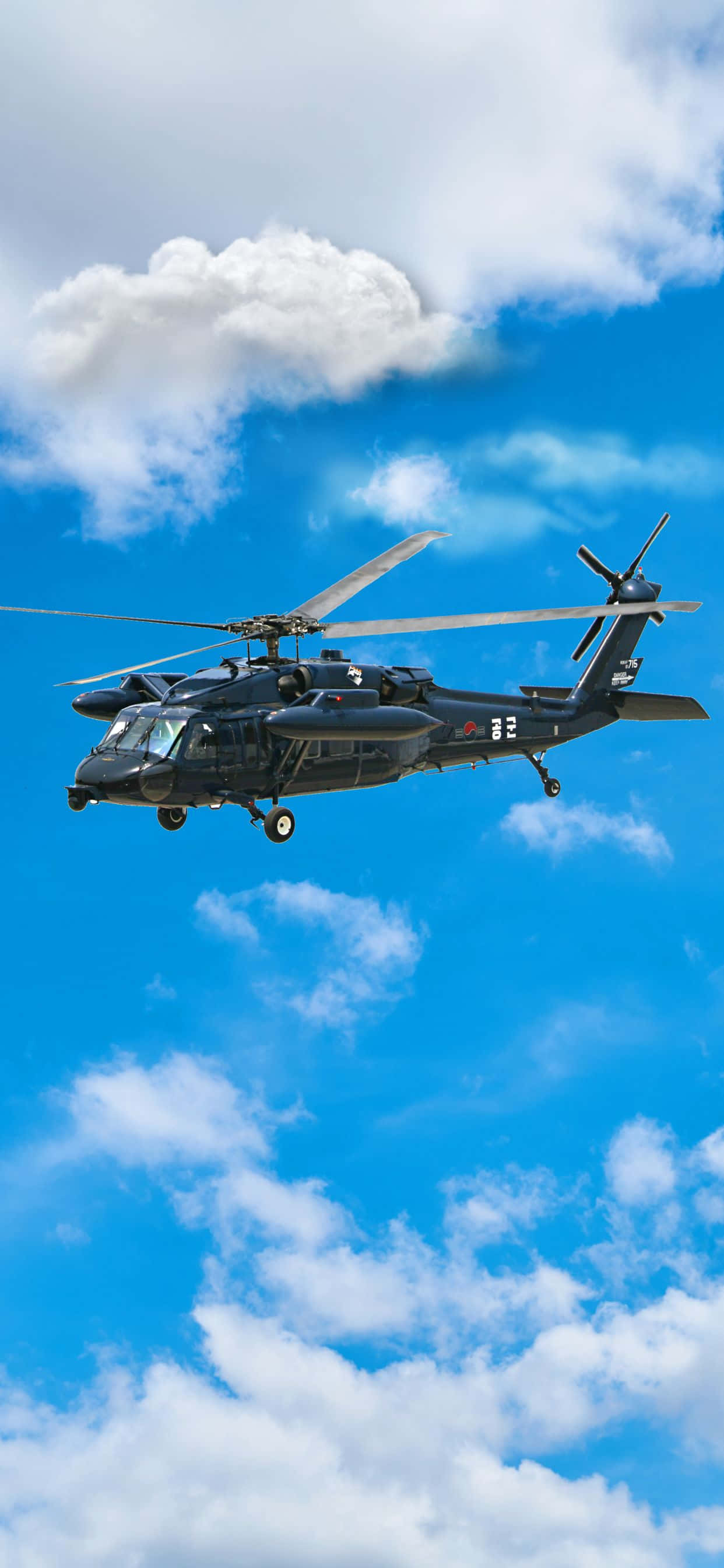 Будь впереди всех с iPhone Xs Max Helicopters Шпалери
