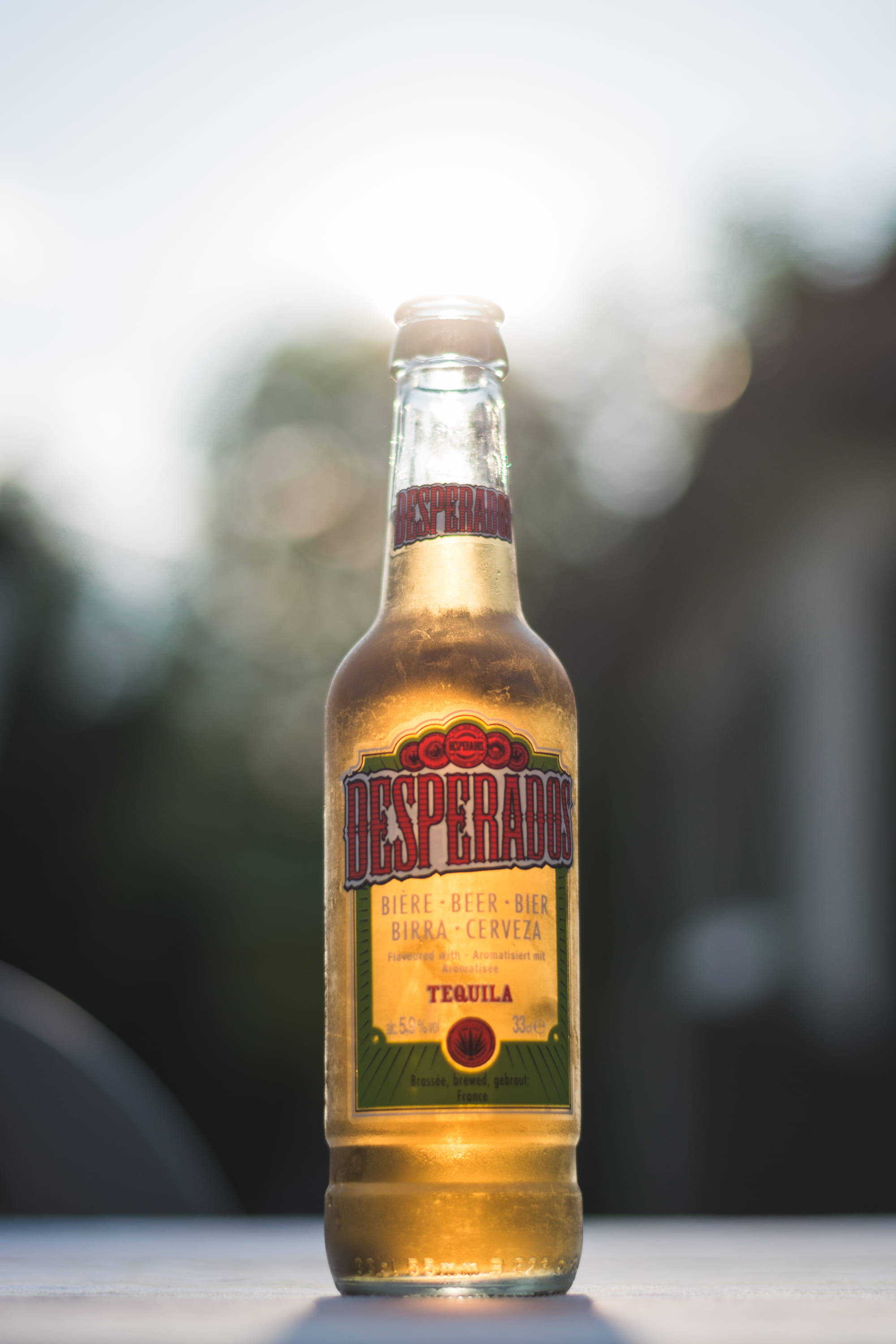 Бутылка текилы Desperados Шпалери