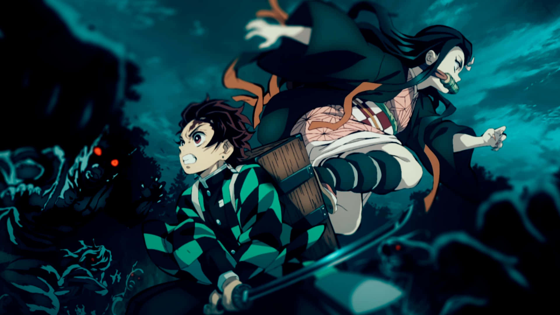 Фон Demon Slayer 4K