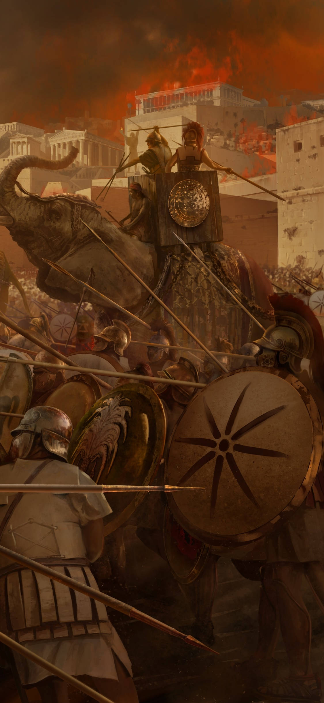 Веди епическую війну в Rome Total War Шпалери