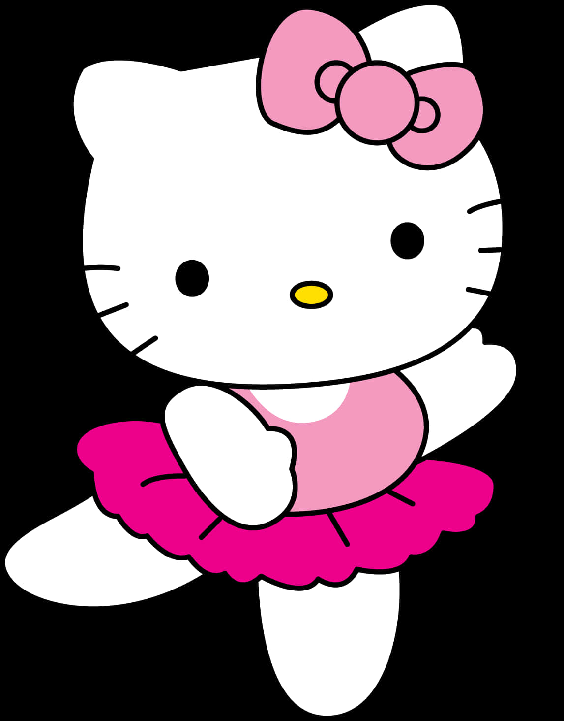 Прозора наклейка Hello Kitty, завантажити PNG - Hello Kitty на прозорому фоні, завантажити PNG — Крута аніме гіфка Шпалери