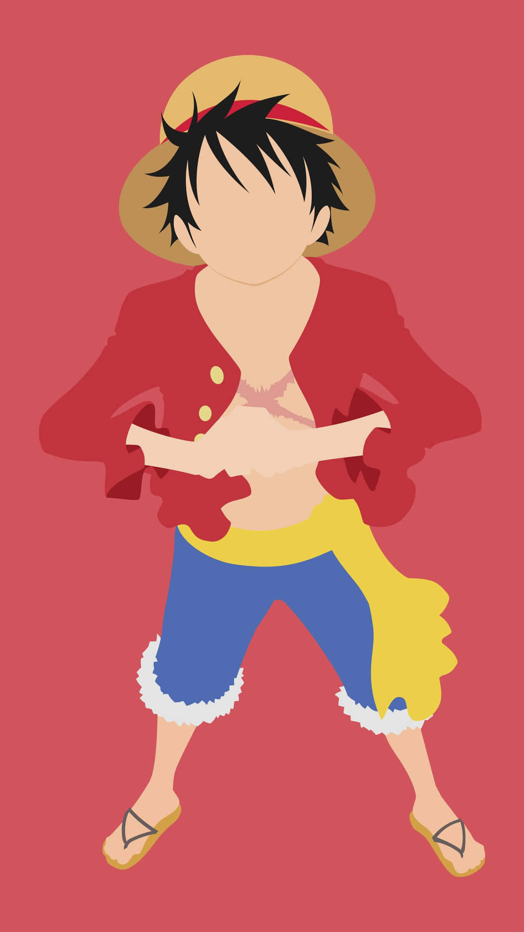 Луффі на телефон [шпалери] — One Piece Шпалери