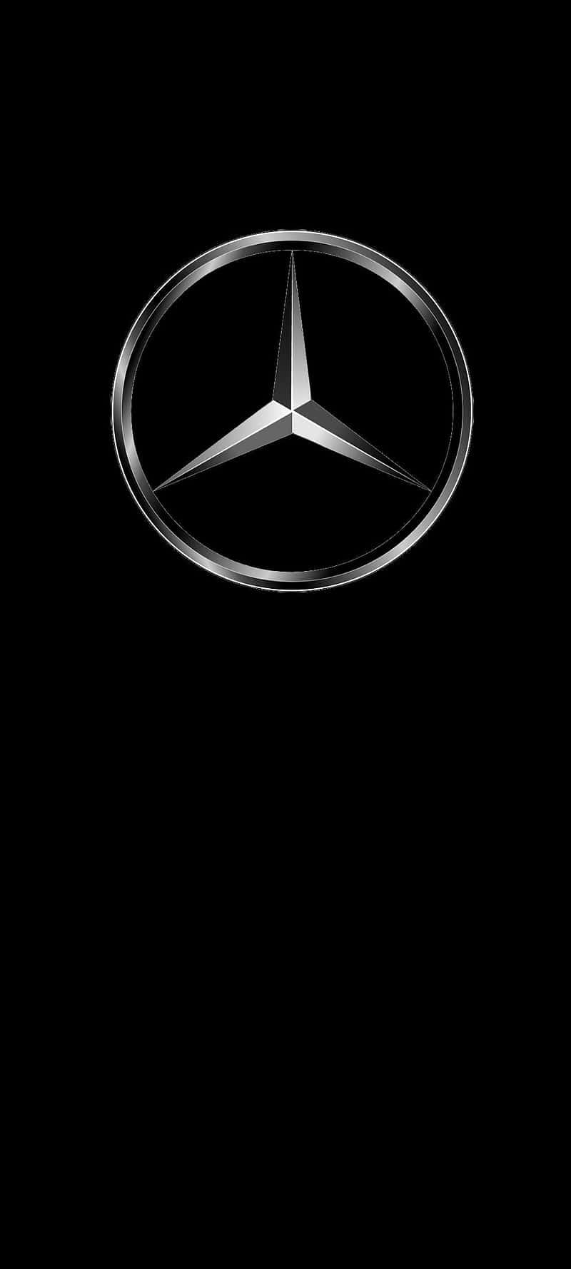 Поднимите роскошь на новый уровень с iPhone X Mercedes Шпалери