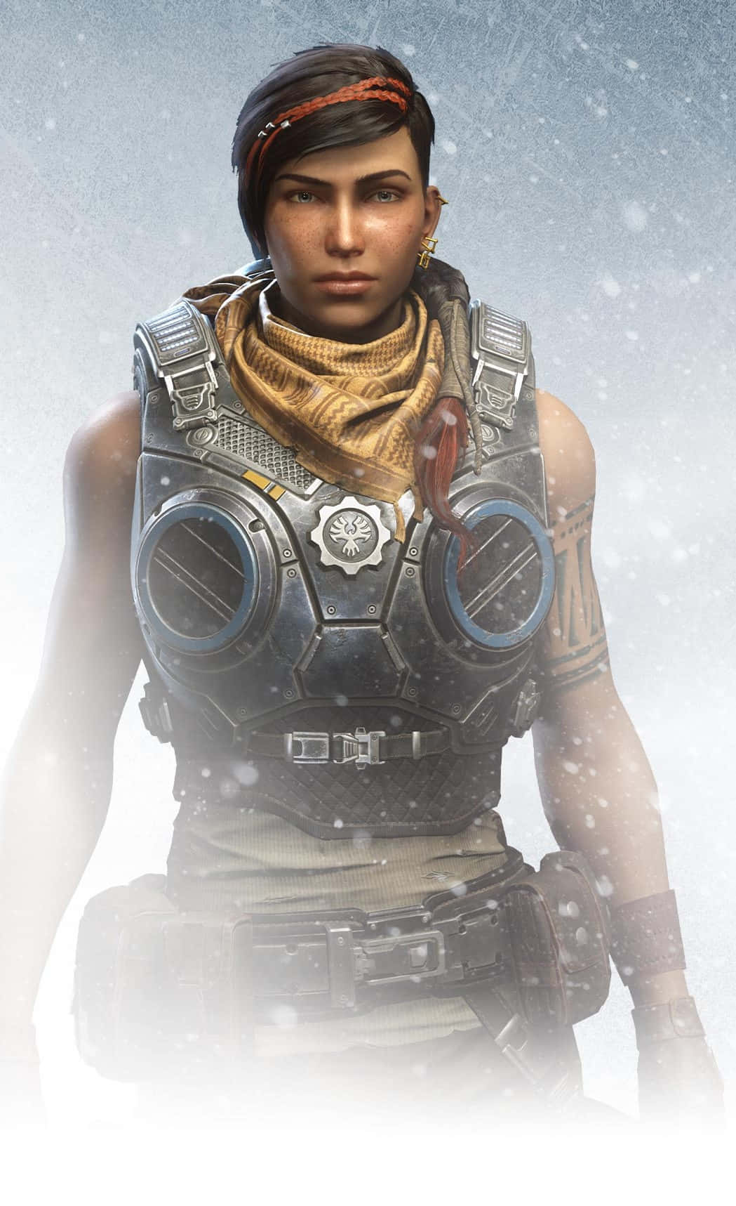 Великий постер Кейт iPhone XS Gears Of War 5 Фон Шпалери
