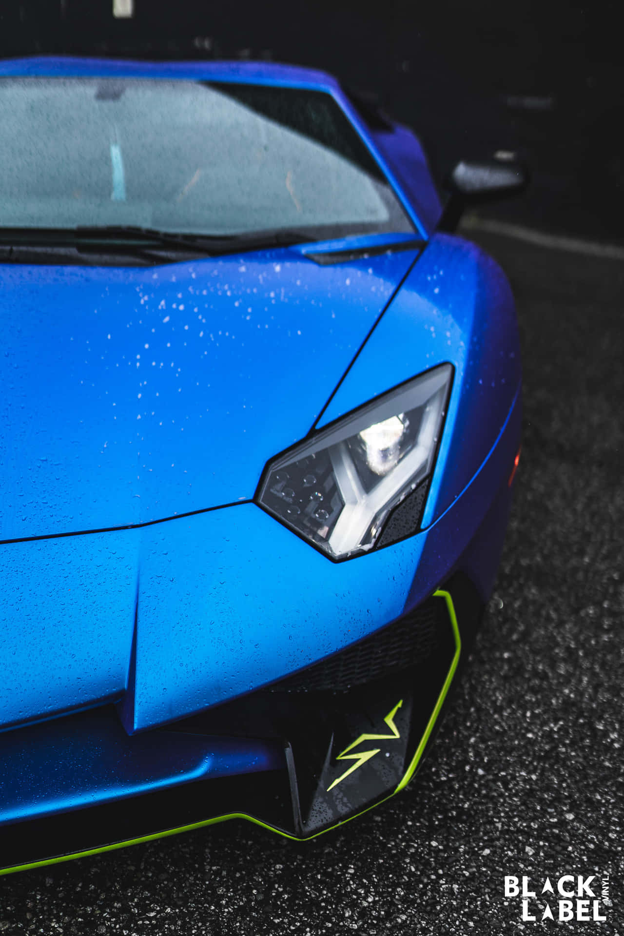 Синій Lamborghini iPhone — Суперкари Шпалери