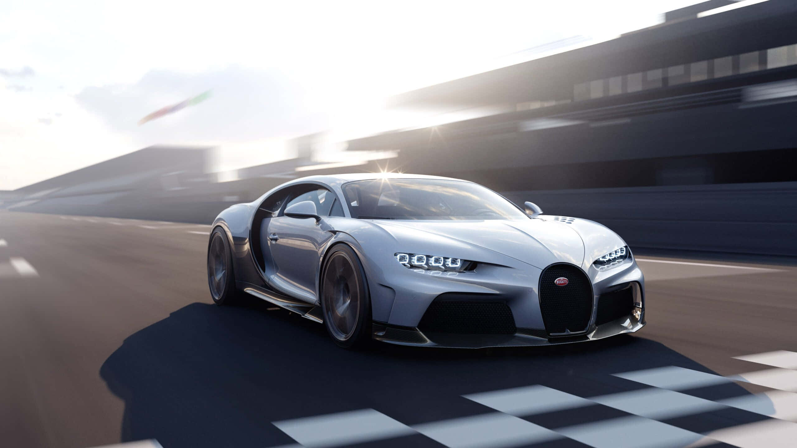 Вишуканий Bugatti Chiron. Шпалери