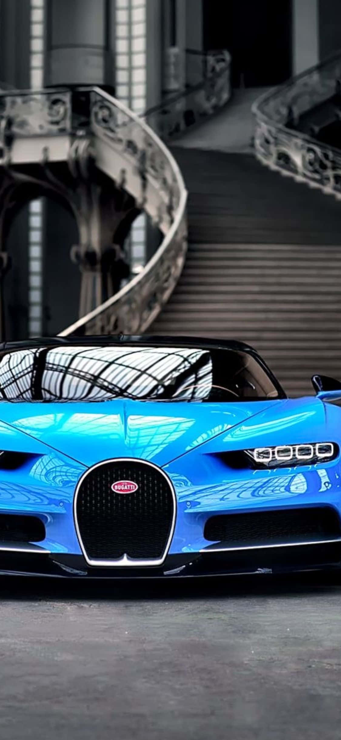 Овладей новейшим iPhone XS с этим стильным и изысканным фоном Bugatti. Шпалери