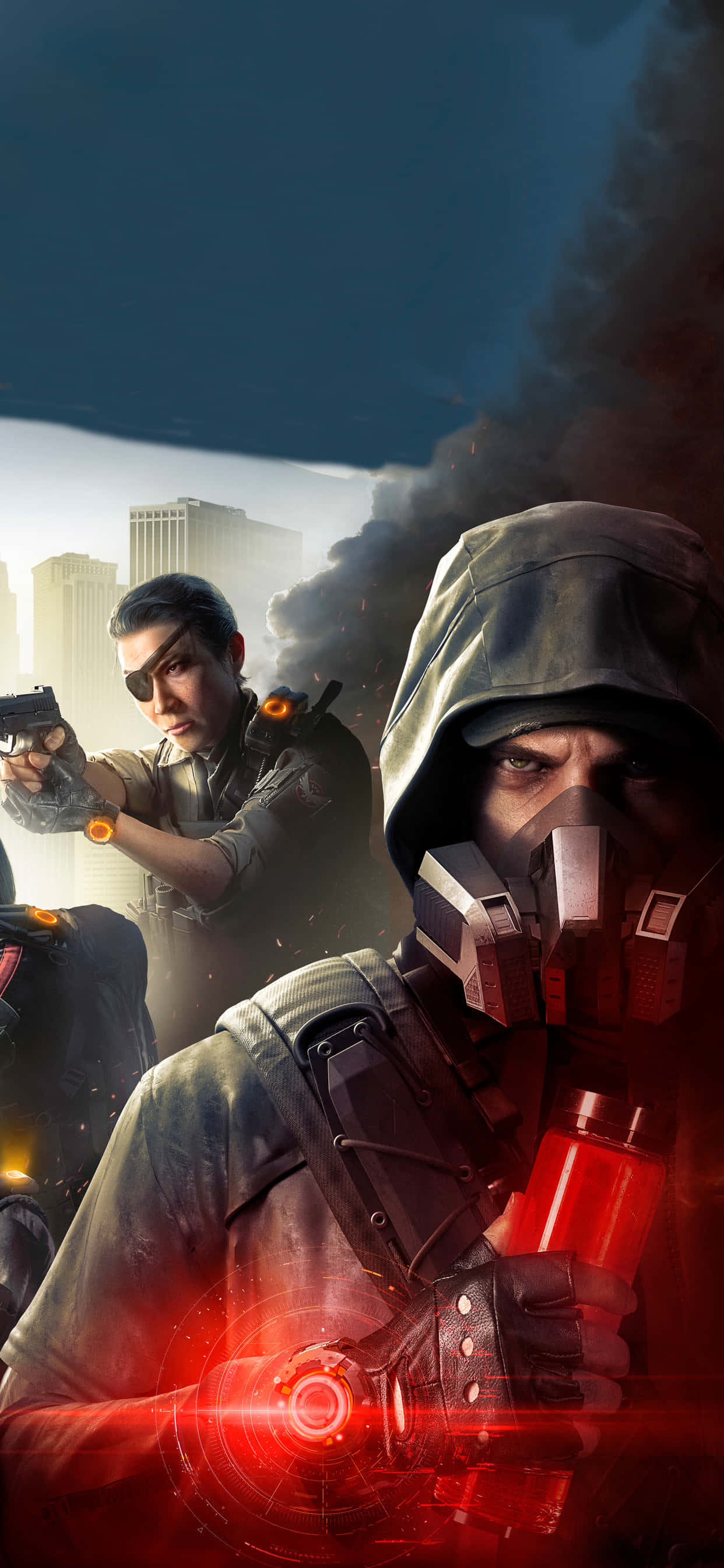 Войдите в мир разрушений с Apple iPhone Xs Max и The Division! Шпалери