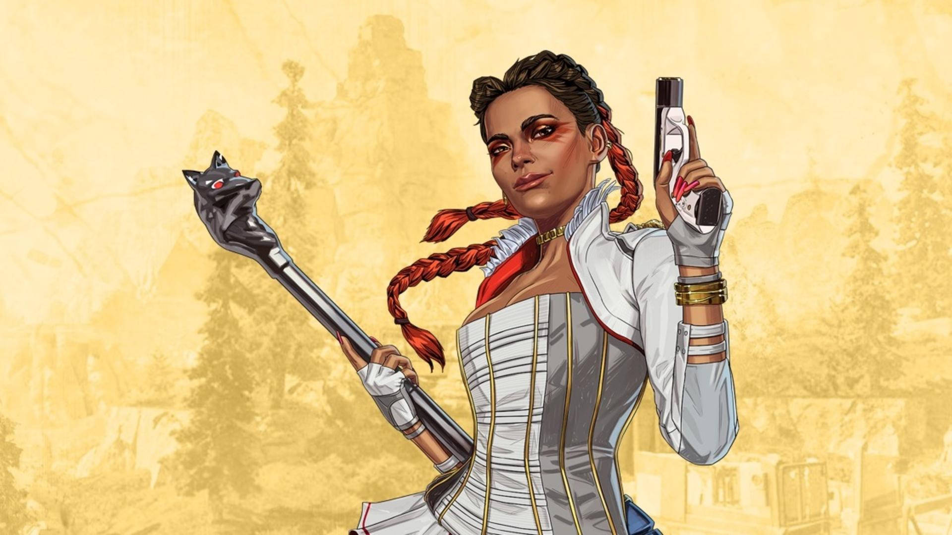 Вражаючий графічний арт Лоби з Apex Legends Шпалери