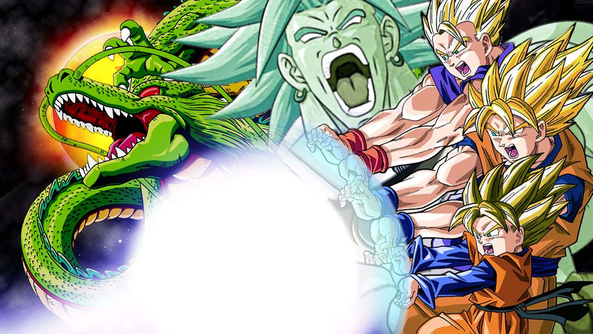 Всесильні Супер Саяни виходять за межі в Dragon Ball Super Broly Шпалери