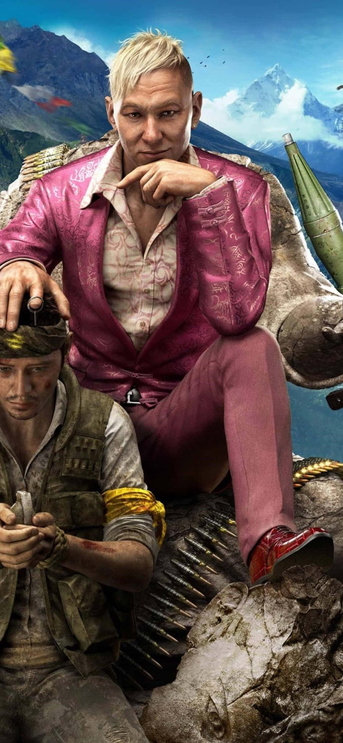 Испытайте Far Cry 4 с помощью новейшей технологии iPhone Xs Шпалери