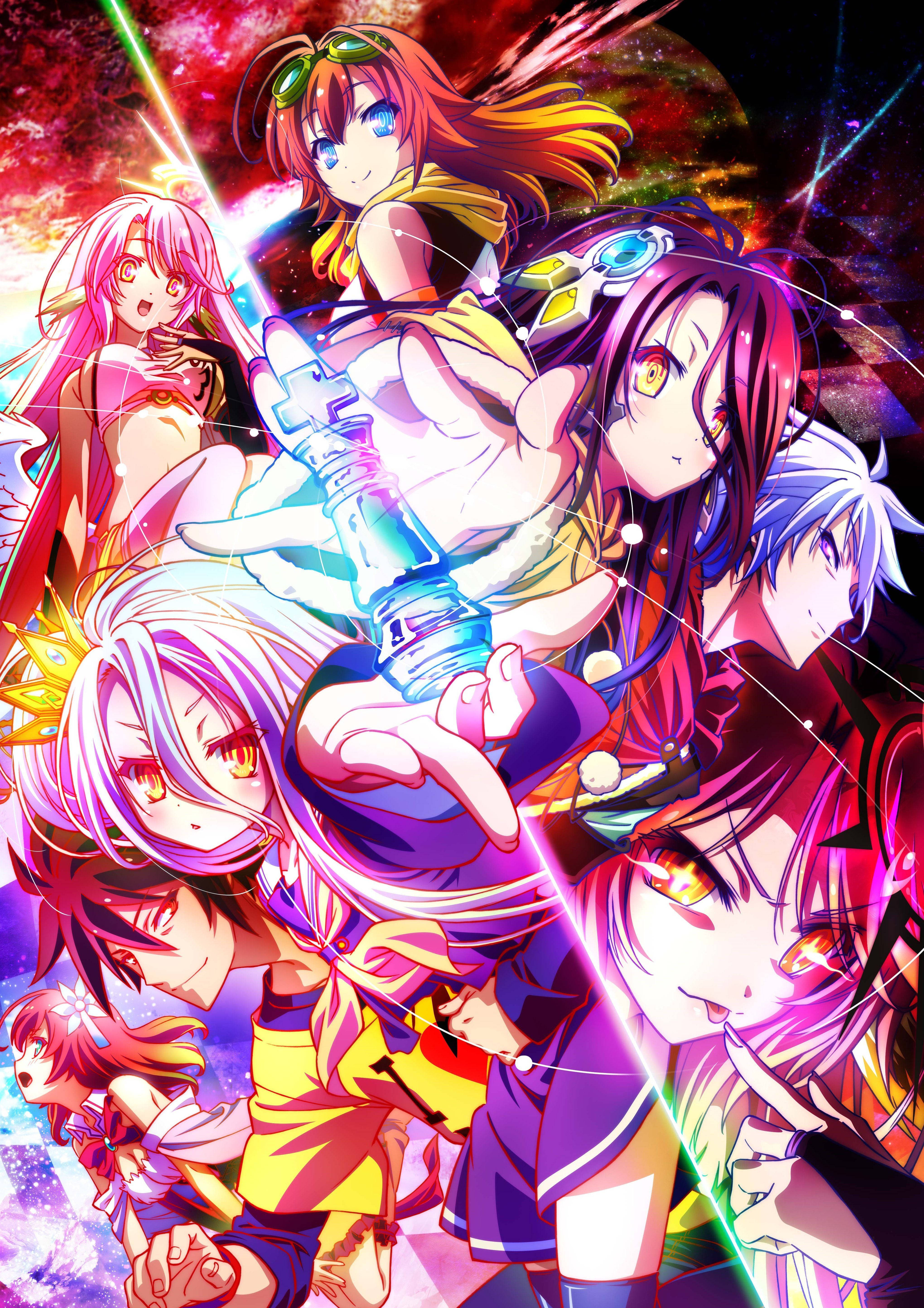 Войдите в мир стратегии и приключений с фильмом No Game No Life: Zero! Шпалери