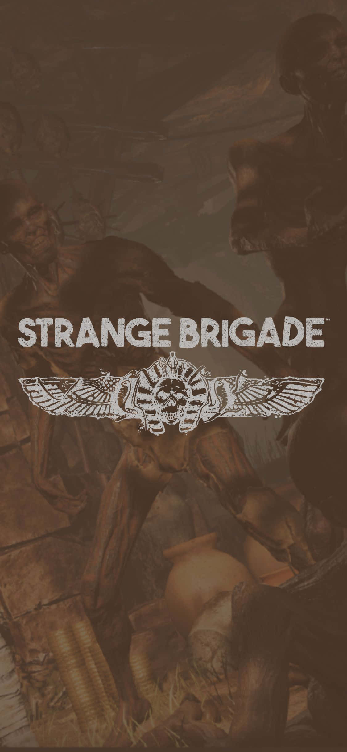 Вирушайте в приключение с iPhone X и Strange Brigade Шпалери