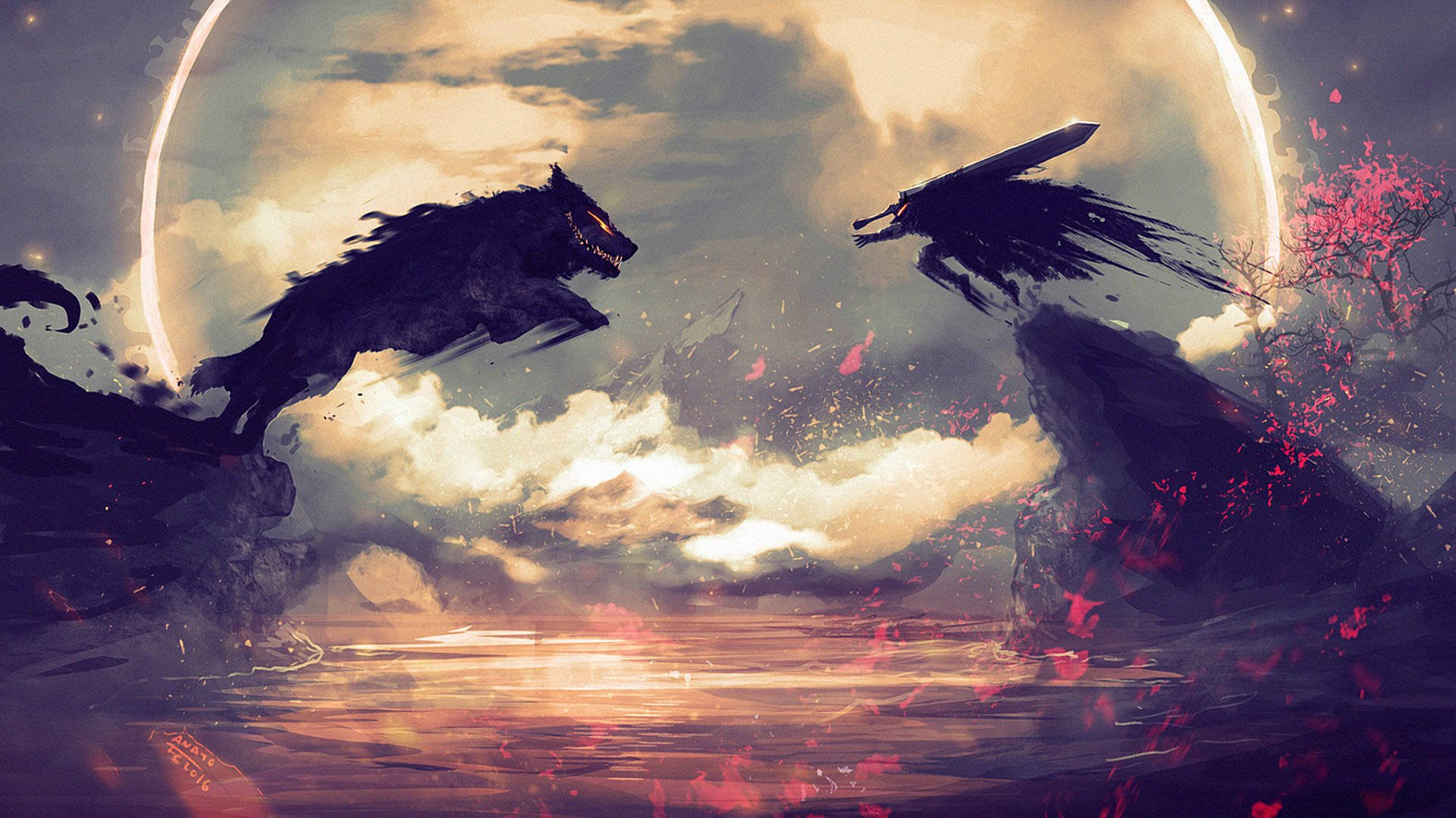 Всупереч шансам — Ґатс із Berserk Шпалери