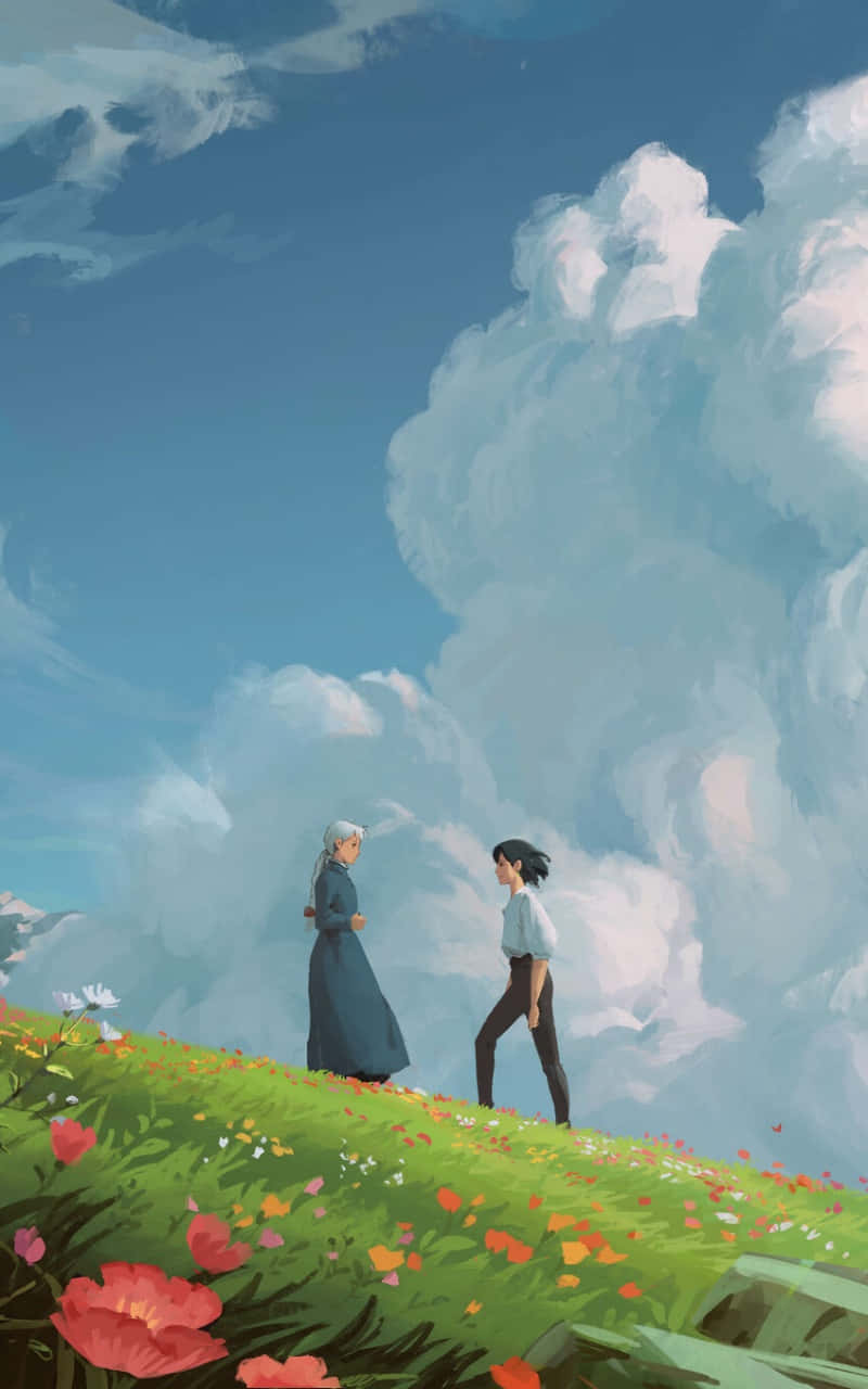 Втілюйте свої фантазії в життя з телефоном Studio Ghibli! Шпалери