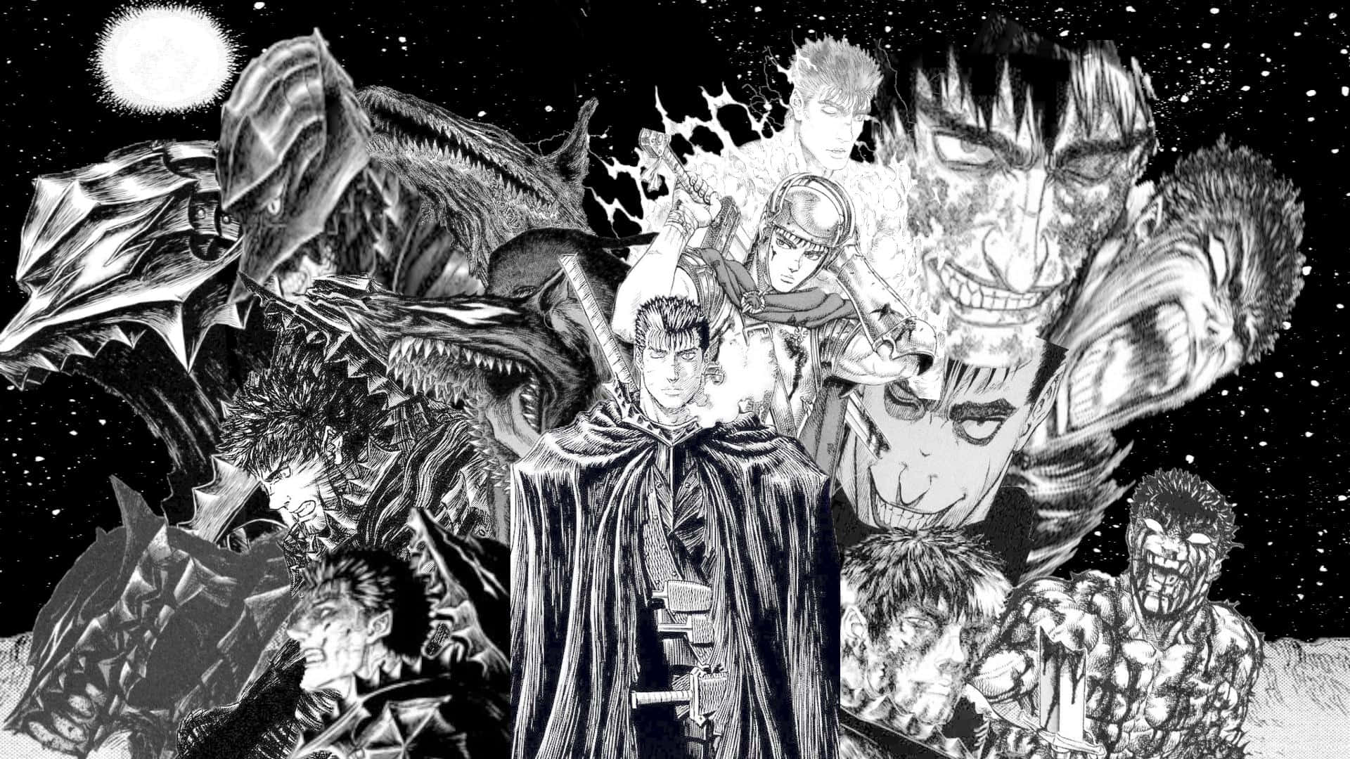 "Відкрийте для себе світ Manga Panel з нашим захоплюючим артом!" Шпалери