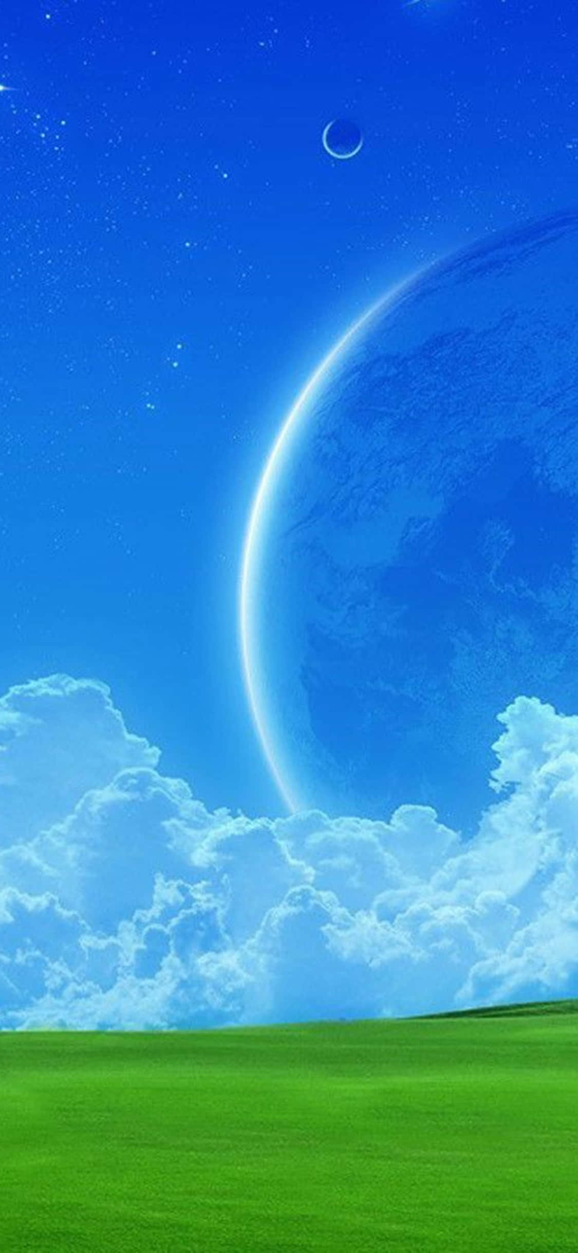 iPhone Xs Desktop Pc Galaxy Nature Background Шпалери