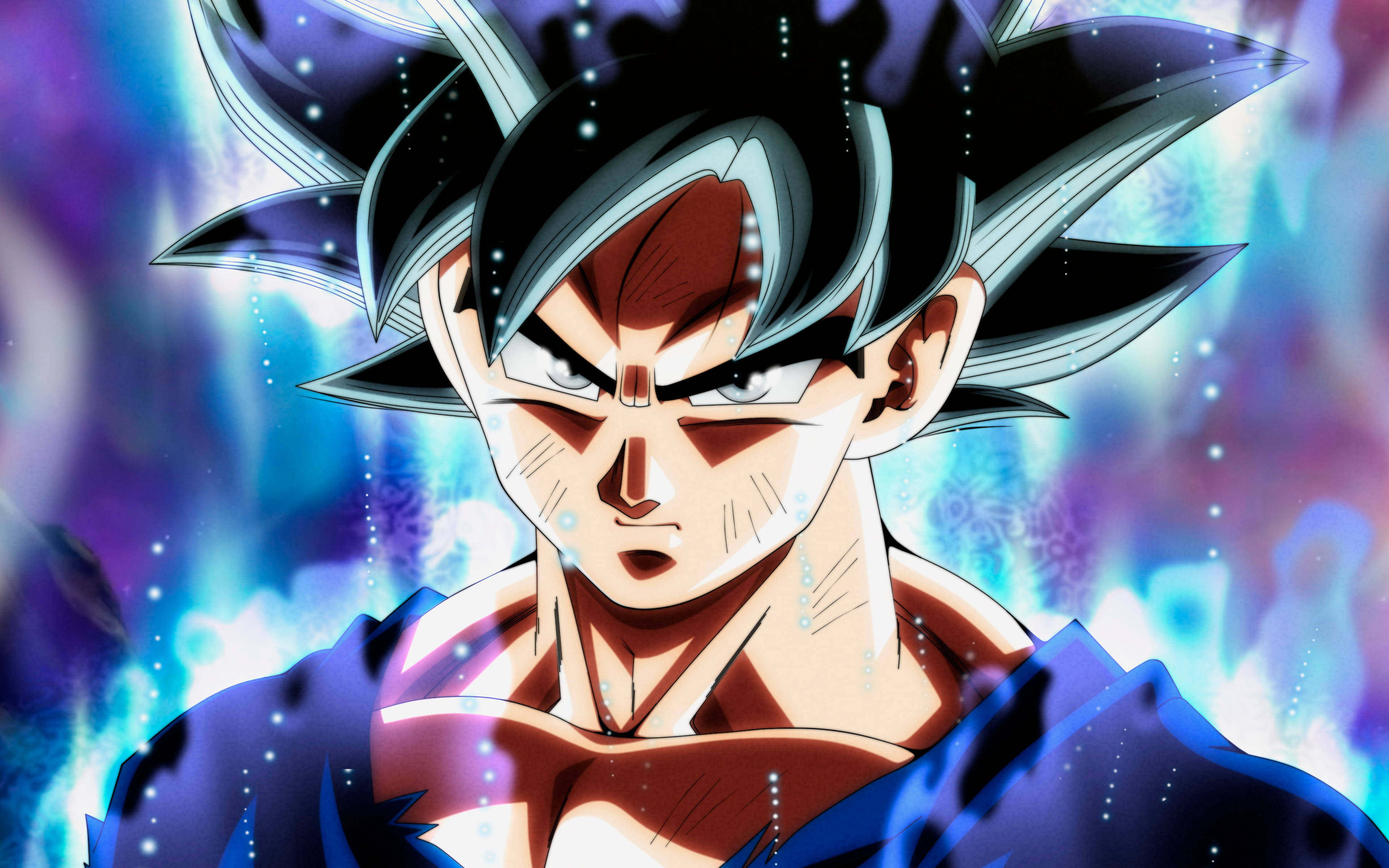 Гоку в оригінальній формі DBZ 4K Шпалери